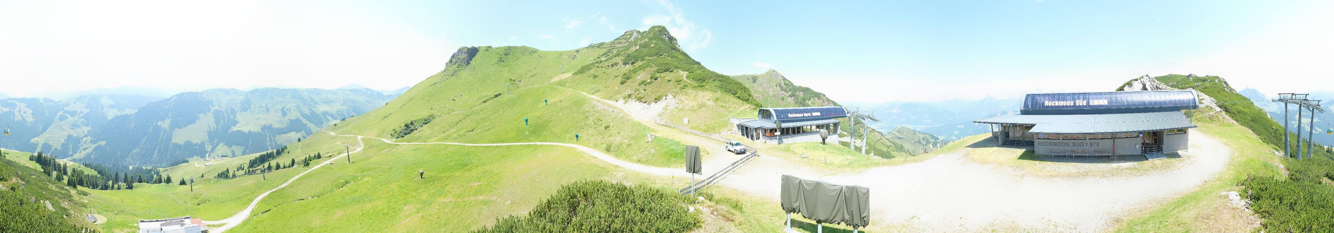 Archiv Foto Webcam Bergstation des Reckmoos-Sessellifts
