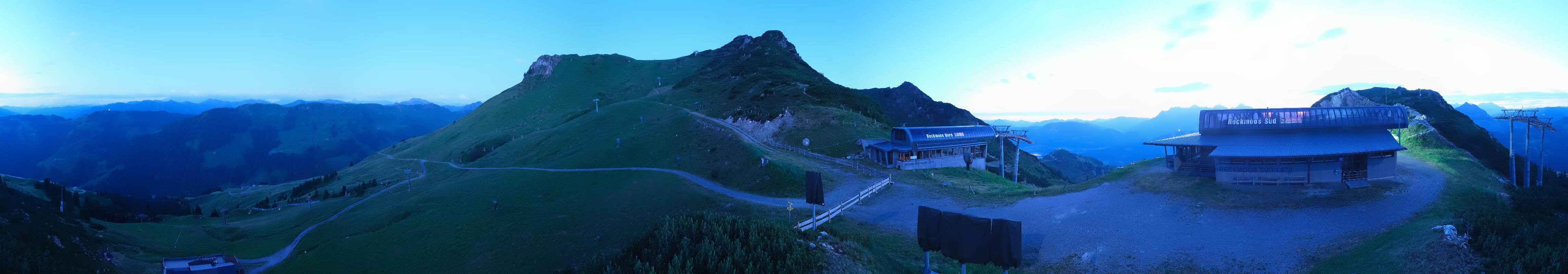 Archiv Foto Webcam Bergstation des Reckmoos-Sessellifts