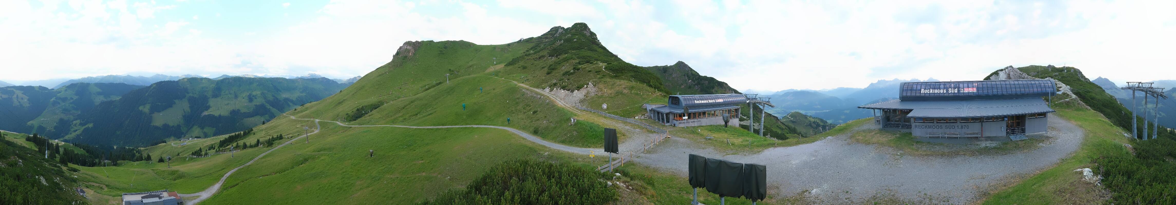 Archiv Foto Webcam Bergstation des Reckmoos-Sessellifts