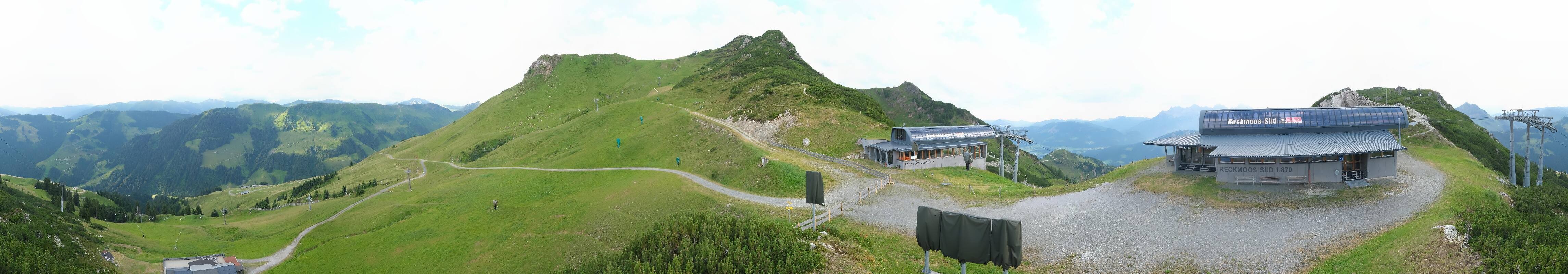 Archiv Foto Webcam Bergstation des Reckmoos-Sessellifts