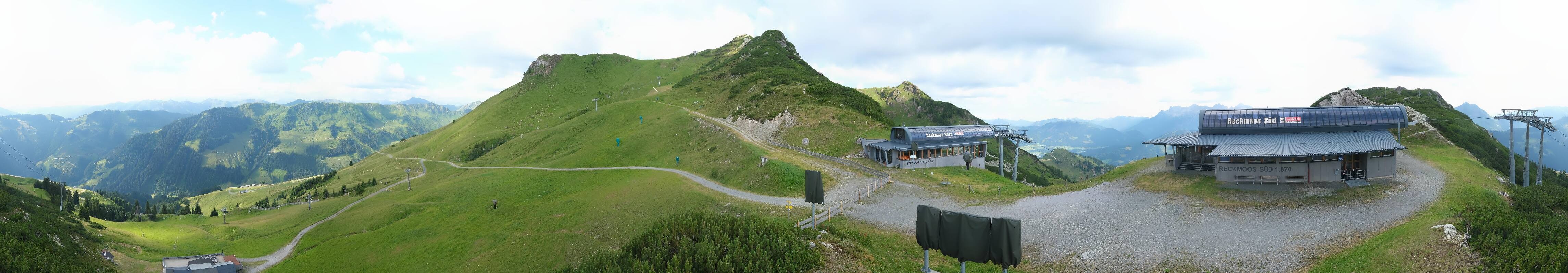 Archiv Foto Webcam Bergstation des Reckmoos-Sessellifts