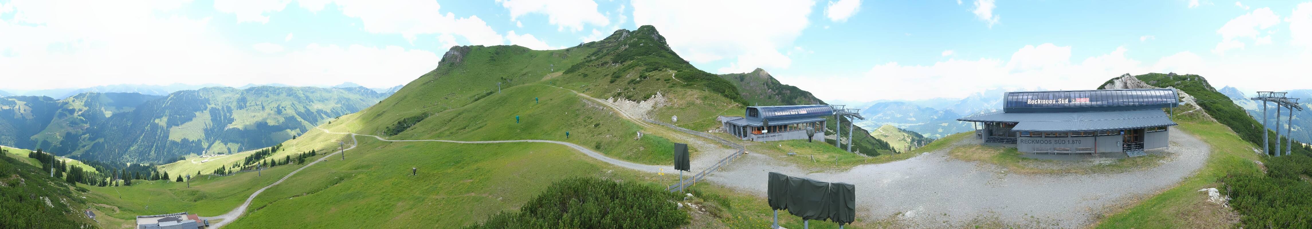 Archiv Foto Webcam Bergstation des Reckmoos-Sessellifts