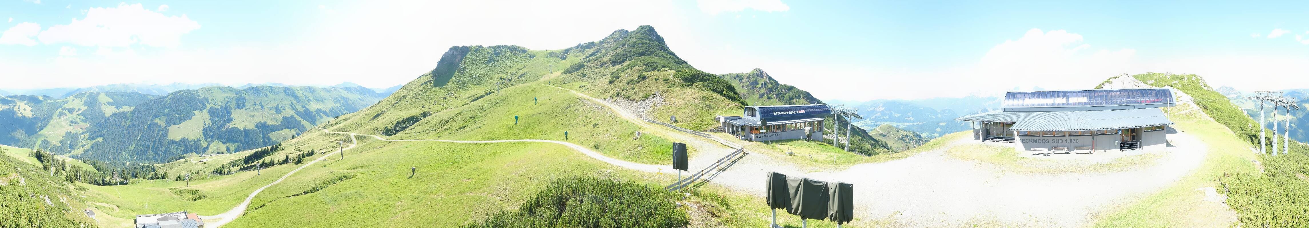 Archiv Foto Webcam Bergstation des Reckmoos-Sessellifts