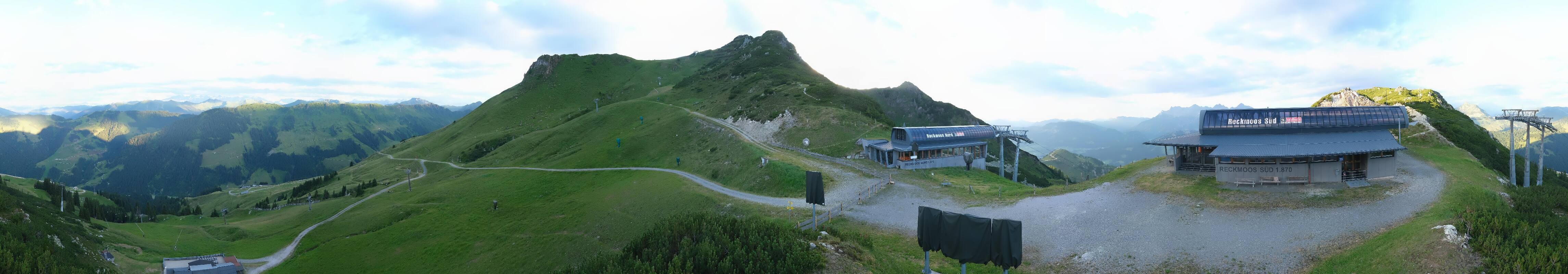 Archiv Foto Webcam Bergstation des Reckmoos-Sessellifts