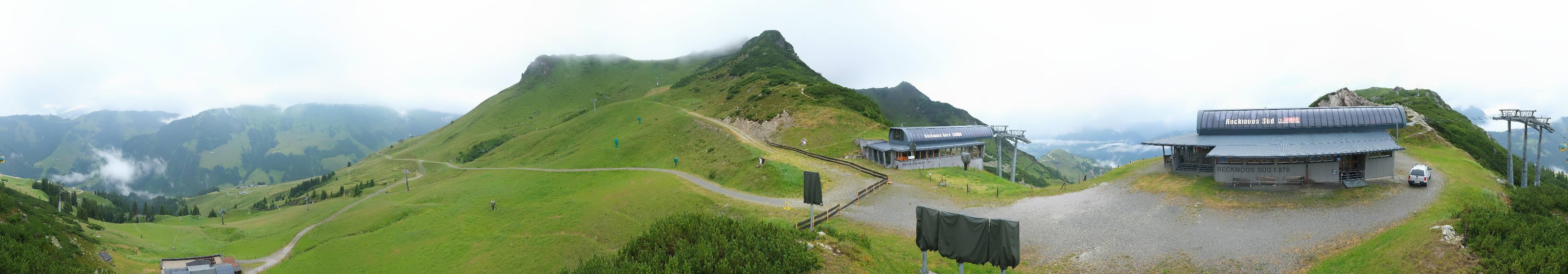 Archiv Foto Webcam Bergstation des Reckmoos-Sessellifts