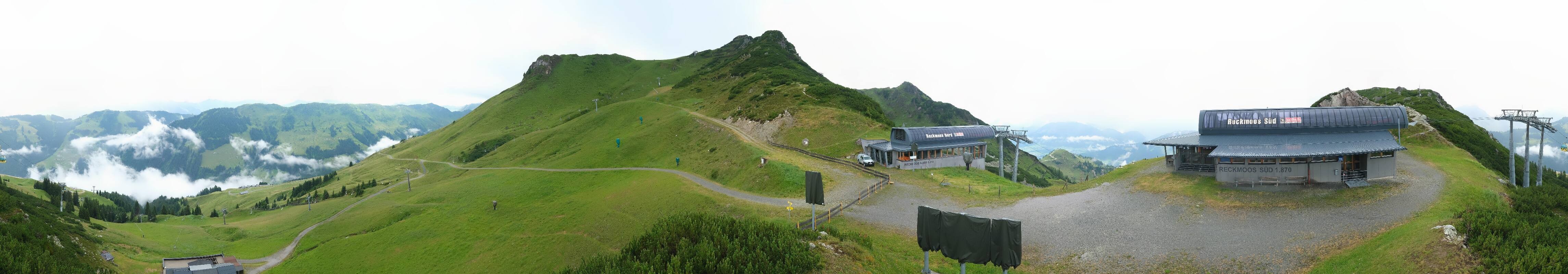 Archiv Foto Webcam Bergstation des Reckmoos-Sessellifts
