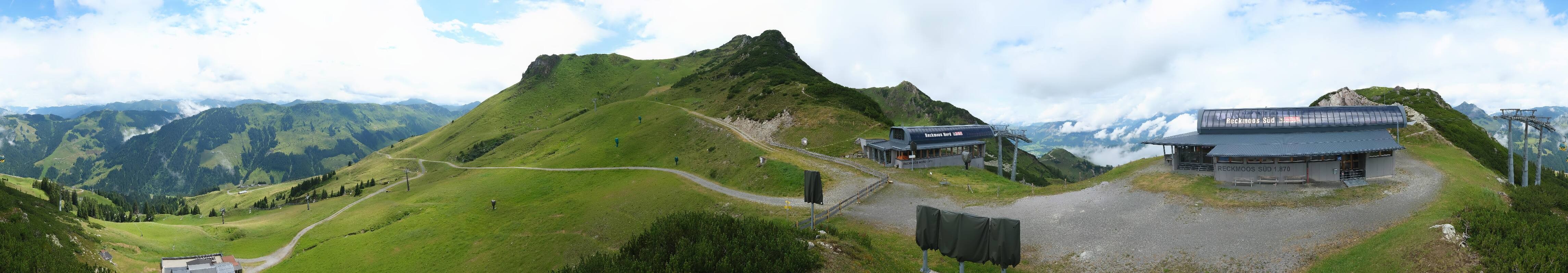 Archiv Foto Webcam Bergstation des Reckmoos-Sessellifts