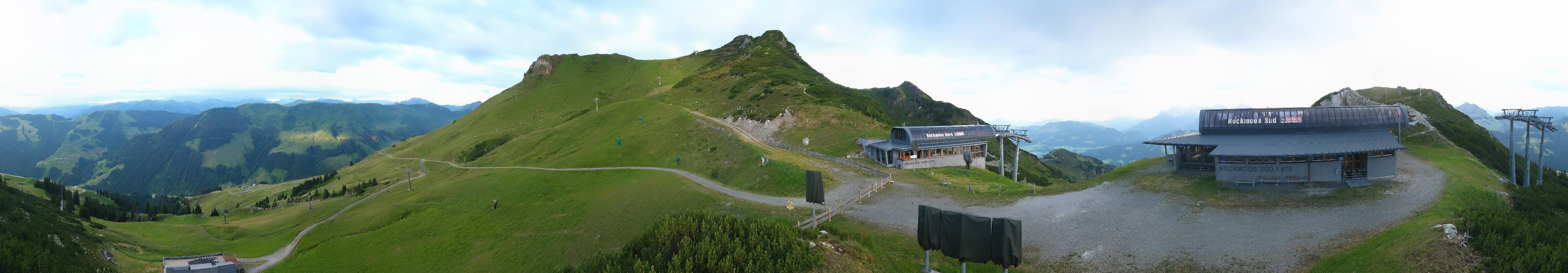 Archiv Foto Webcam Bergstation des Reckmoos-Sessellifts
