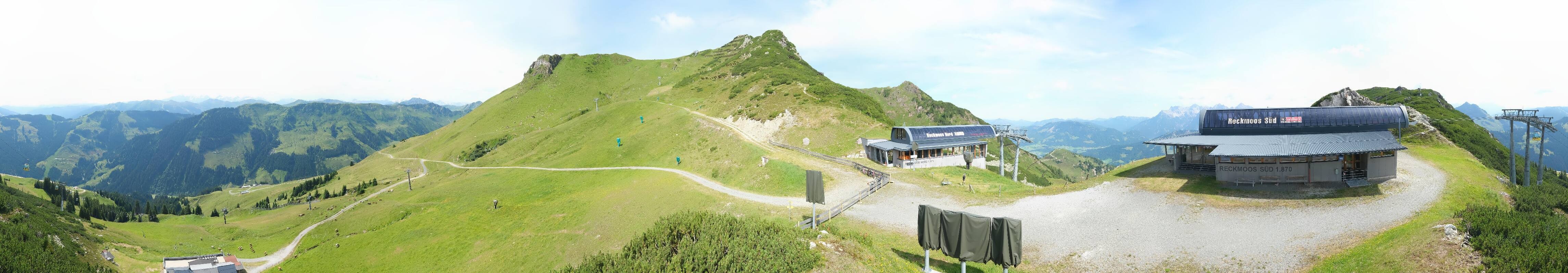 Archiv Foto Webcam Bergstation des Reckmoos-Sessellifts