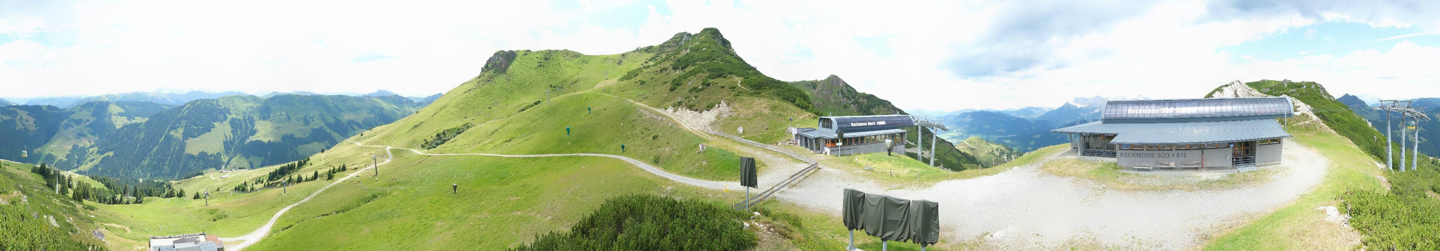 Archiv Foto Webcam Bergstation des Reckmoos-Sessellifts