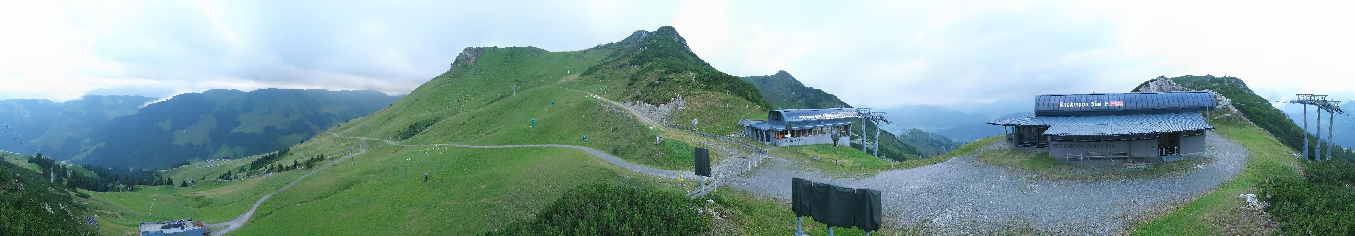 Archiv Foto Webcam Bergstation des Reckmoos-Sessellifts