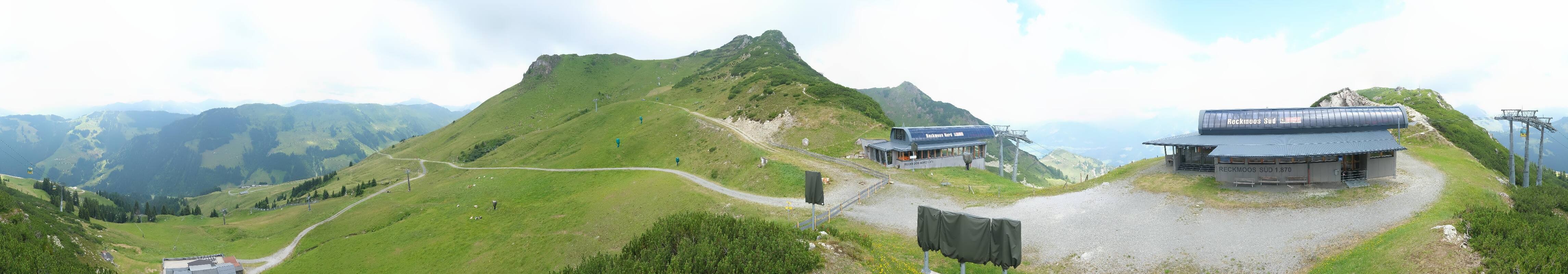 Archiv Foto Webcam Bergstation des Reckmoos-Sessellifts