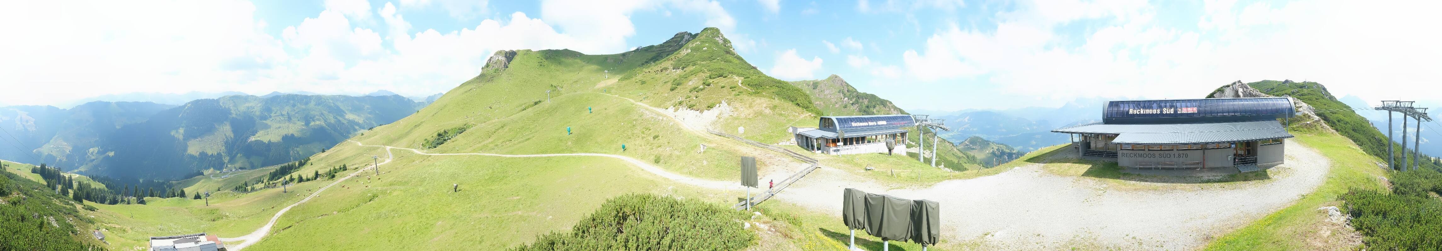 Archived image Webcam Top station Reckmoos lift
