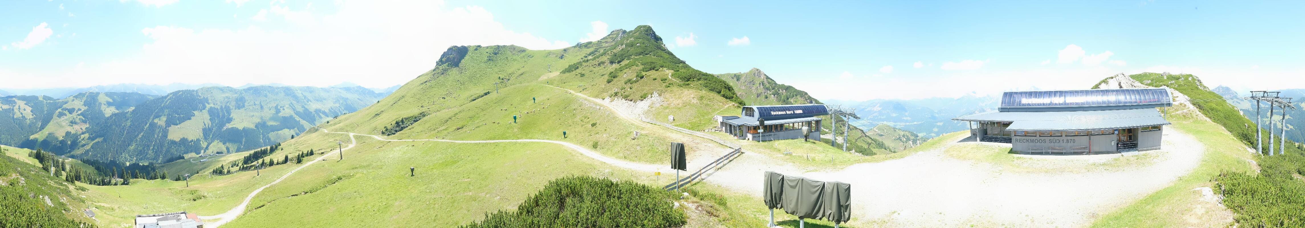 Archived image Webcam Top station Reckmoos lift