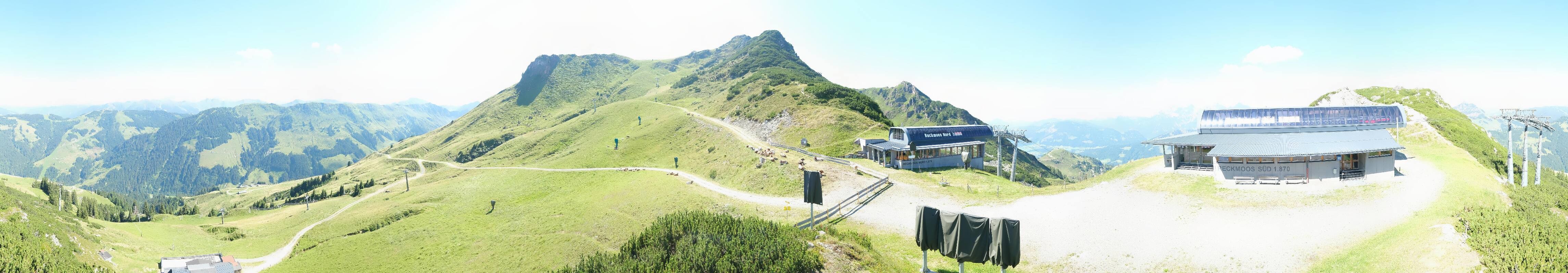Archived image Webcam Top station Reckmoos lift