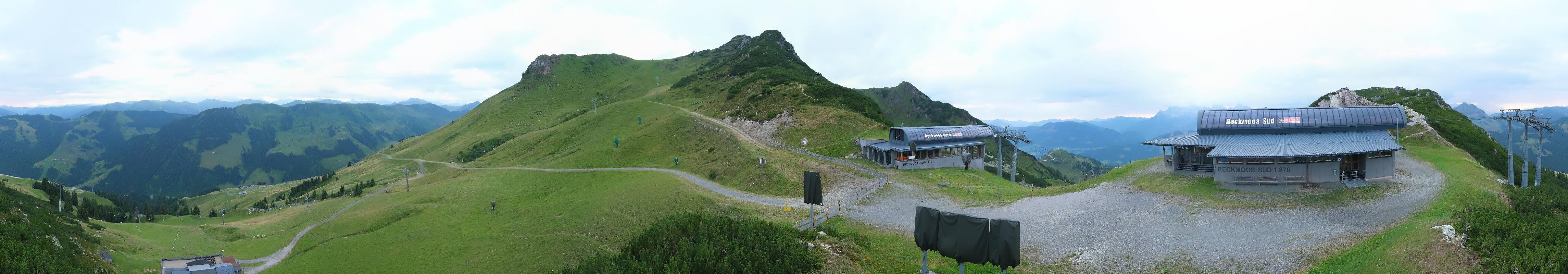 Archiv Foto Webcam Bergstation des Reckmoos-Sessellifts