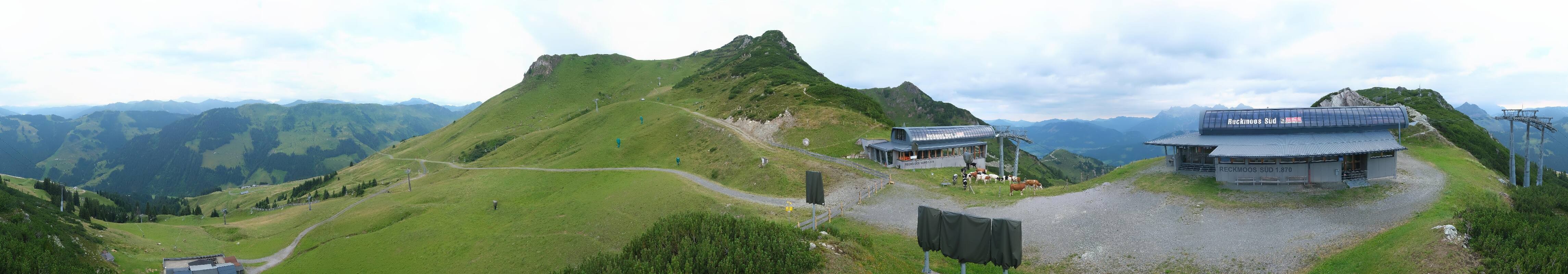 Archived image Webcam Top station Reckmoos lift