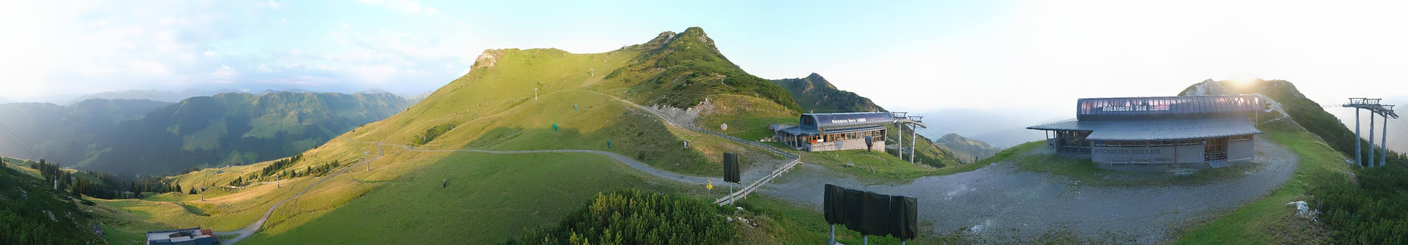 Archiv Foto Webcam Bergstation des Reckmoos-Sessellifts
