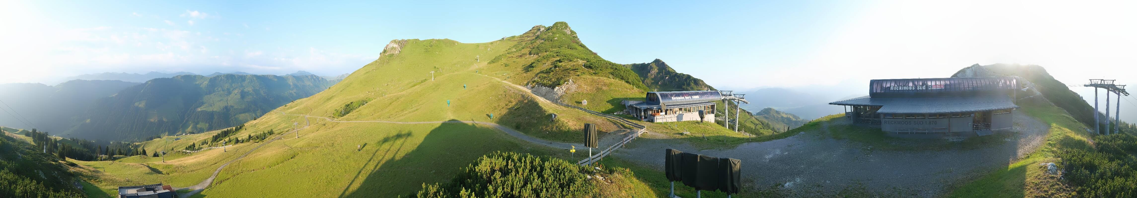 Archiv Foto Webcam Bergstation des Reckmoos-Sessellifts