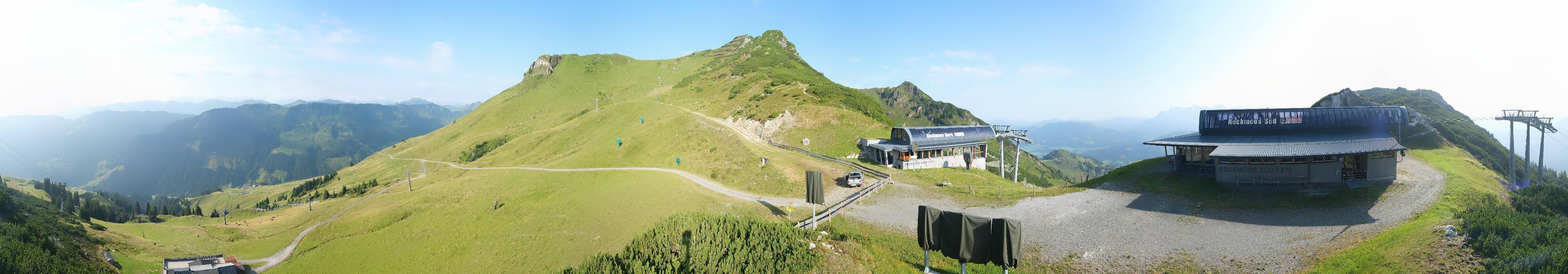 Archiv Foto Webcam Bergstation des Reckmoos-Sessellifts