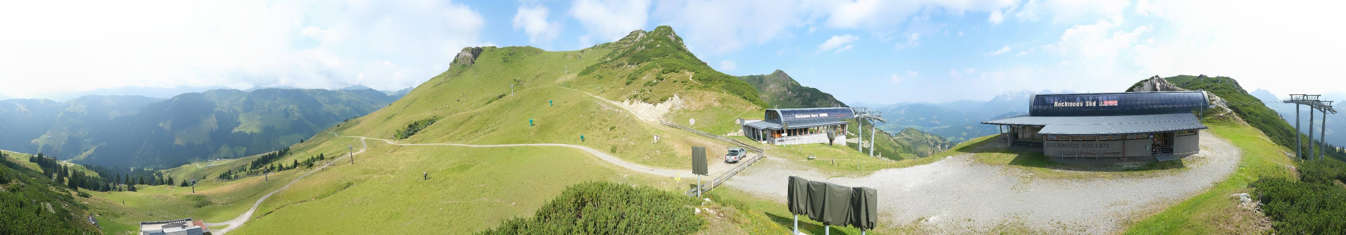 Archiv Foto Webcam Bergstation des Reckmoos-Sessellifts