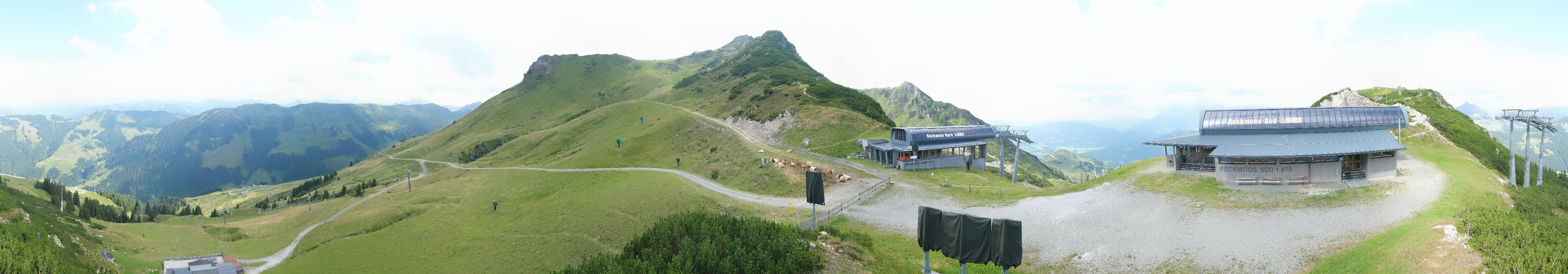 Archiv Foto Webcam Bergstation des Reckmoos-Sessellifts