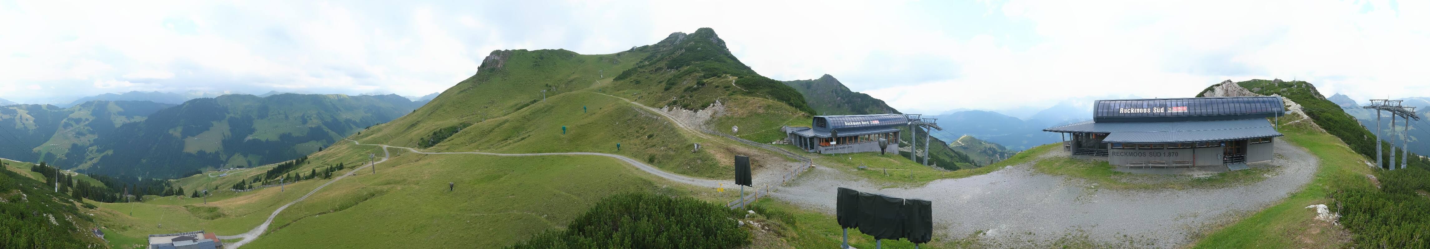 Archiv Foto Webcam Bergstation des Reckmoos-Sessellifts