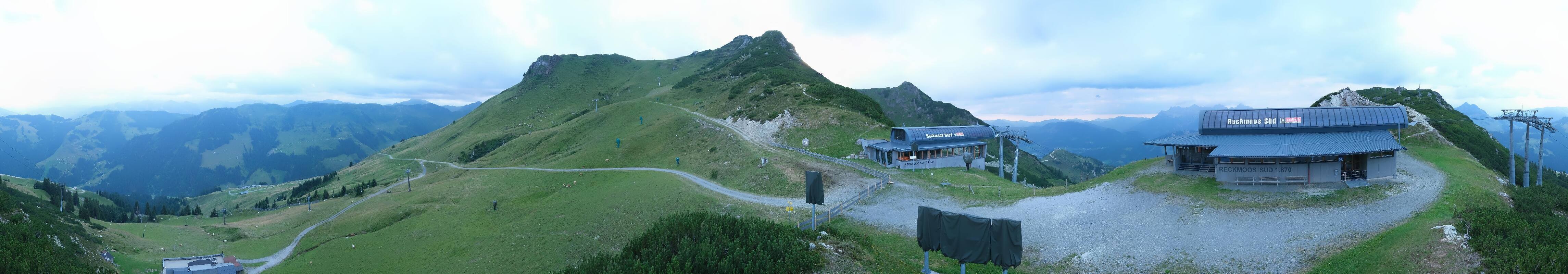 Archiv Foto Webcam Bergstation des Reckmoos-Sessellifts