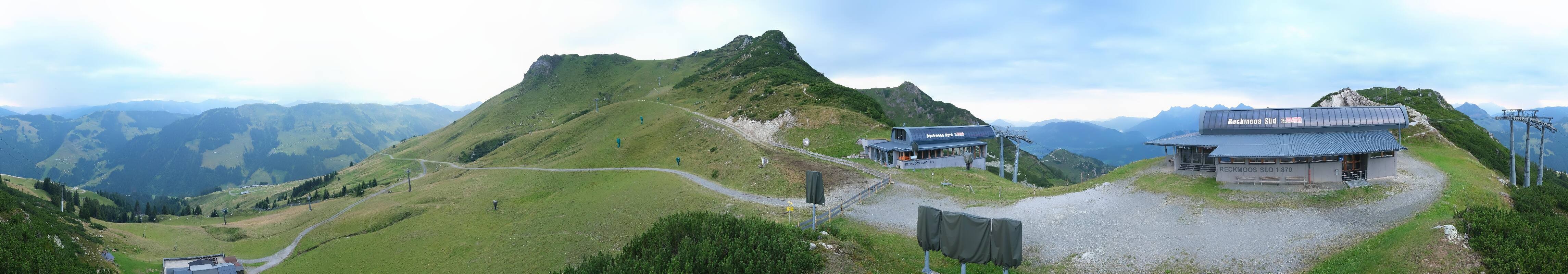 Archiv Foto Webcam Bergstation des Reckmoos-Sessellifts