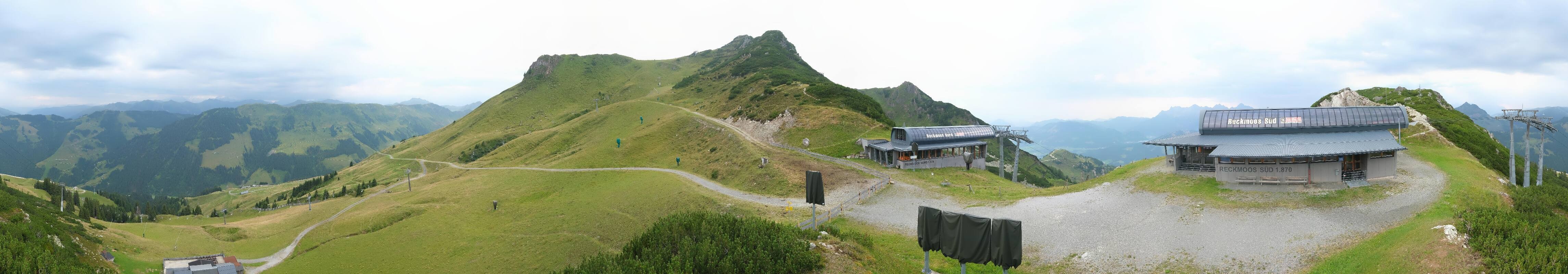 Archiv Foto Webcam Bergstation des Reckmoos-Sessellifts