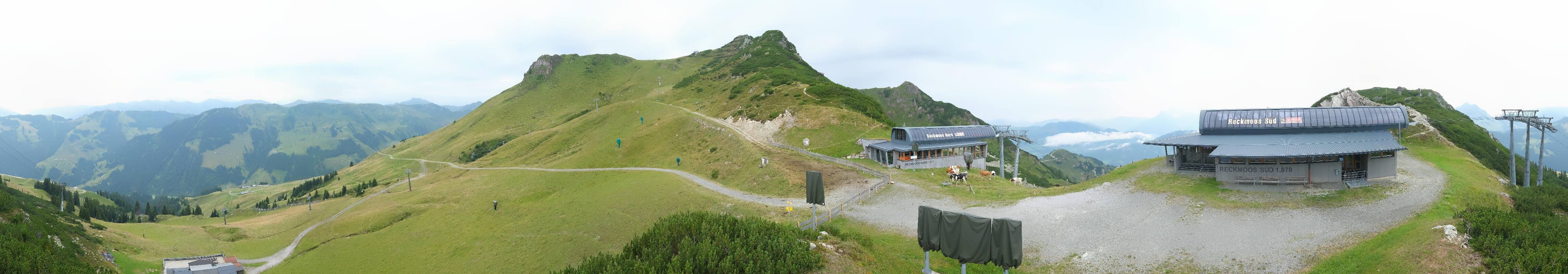 Archiv Foto Webcam Bergstation des Reckmoos-Sessellifts