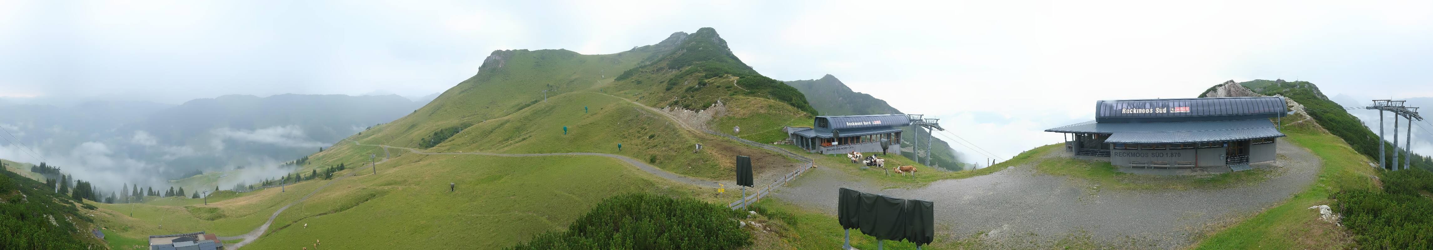 Archiv Foto Webcam Bergstation des Reckmoos-Sessellifts