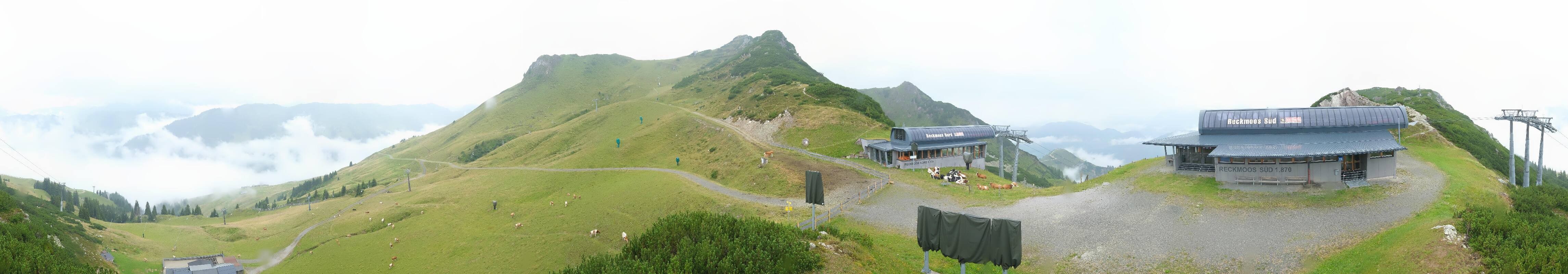Archiv Foto Webcam Bergstation des Reckmoos-Sessellifts