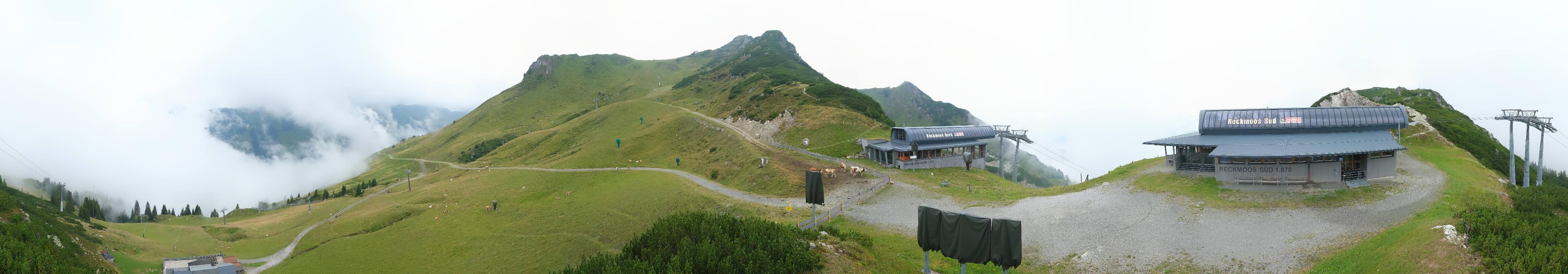 Archiv Foto Webcam Bergstation des Reckmoos-Sessellifts