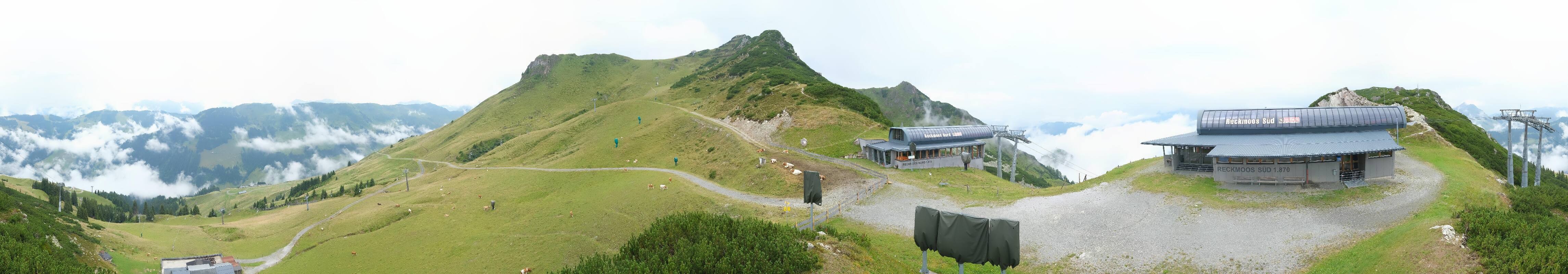 Archiv Foto Webcam Bergstation des Reckmoos-Sessellifts