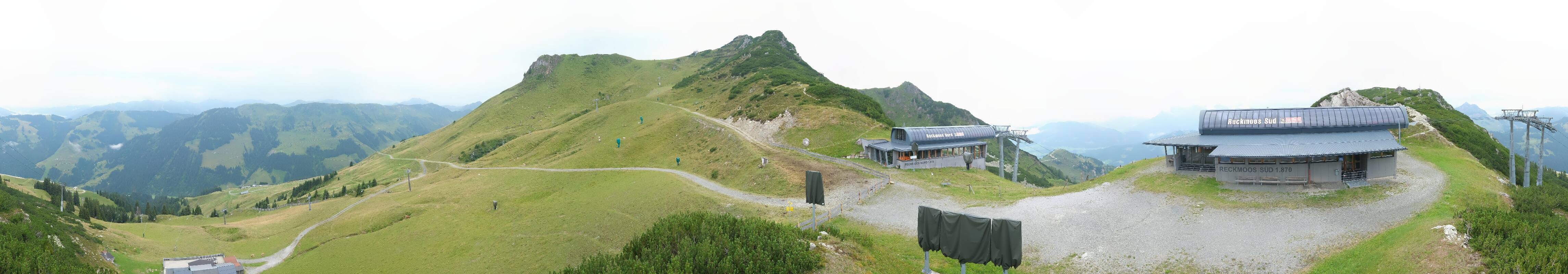 Archiv Foto Webcam Bergstation des Reckmoos-Sessellifts
