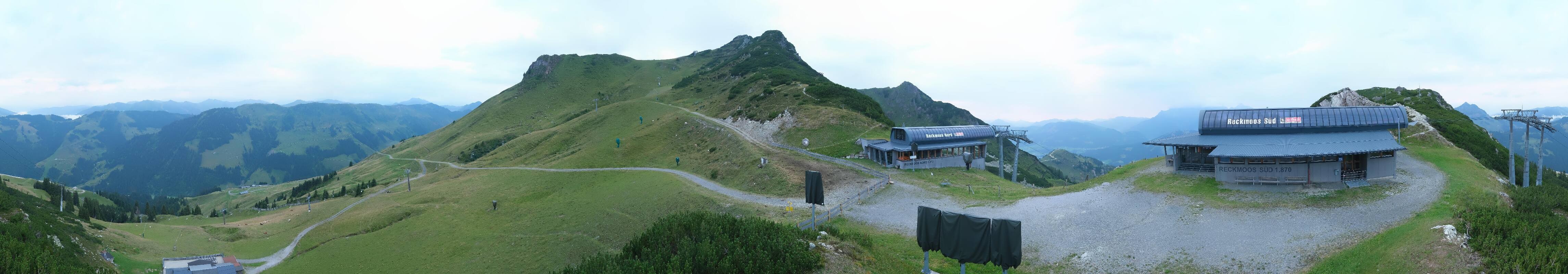 Archiv Foto Webcam Bergstation des Reckmoos-Sessellifts