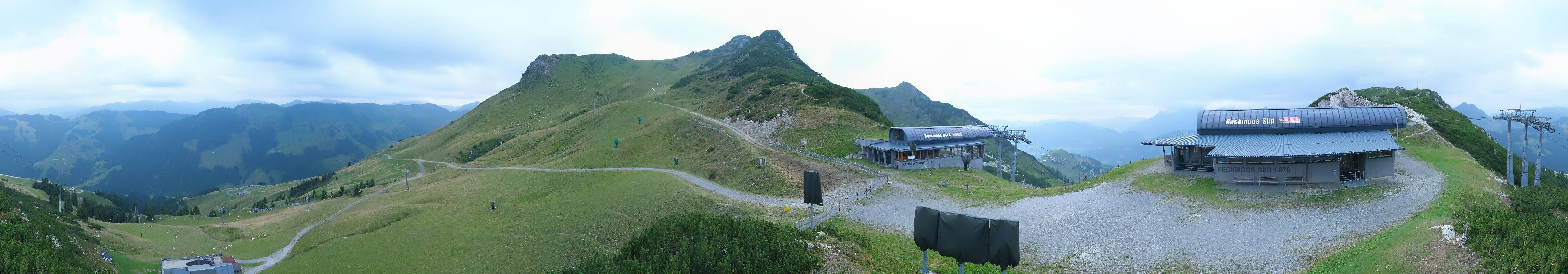 Archiv Foto Webcam Bergstation des Reckmoos-Sessellifts