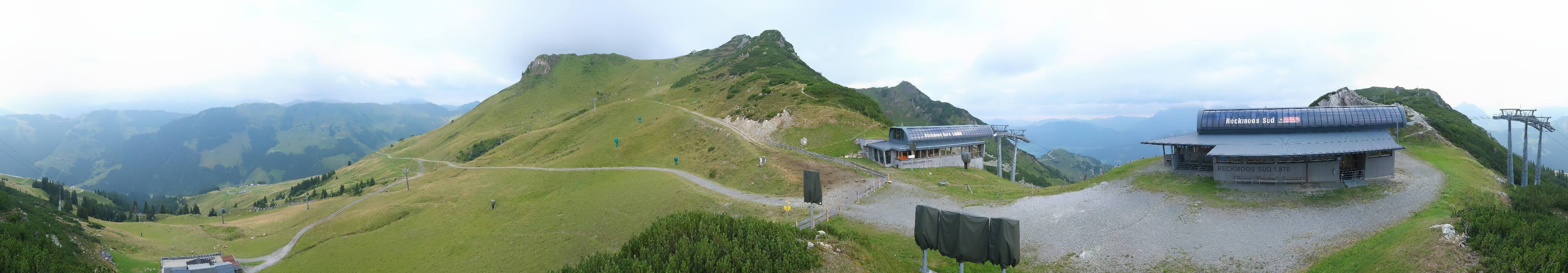 Archiv Foto Webcam Bergstation des Reckmoos-Sessellifts