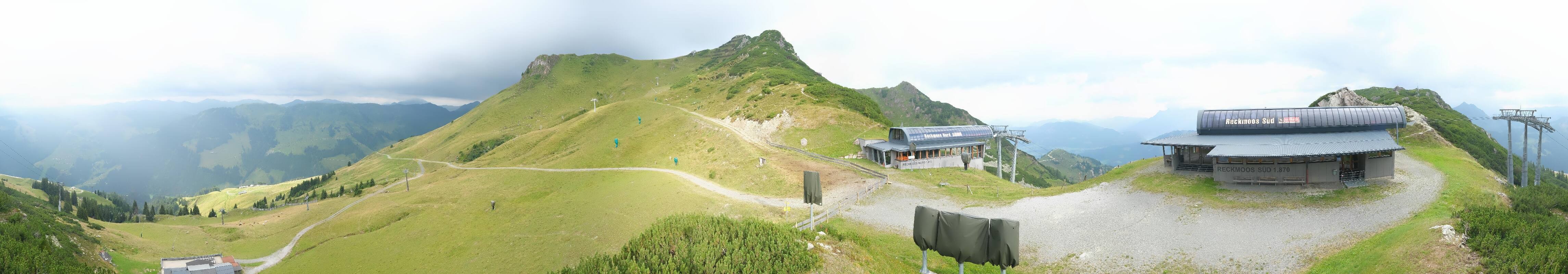 Archiv Foto Webcam Bergstation des Reckmoos-Sessellifts