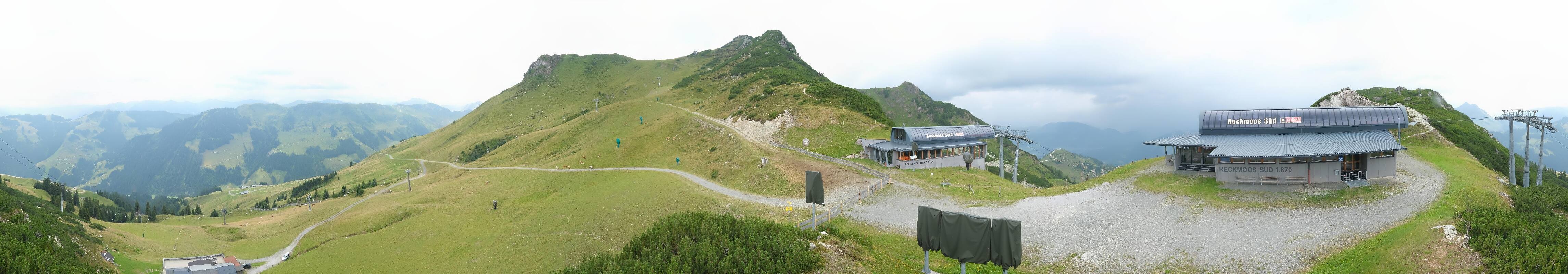 Archiv Foto Webcam Bergstation des Reckmoos-Sessellifts
