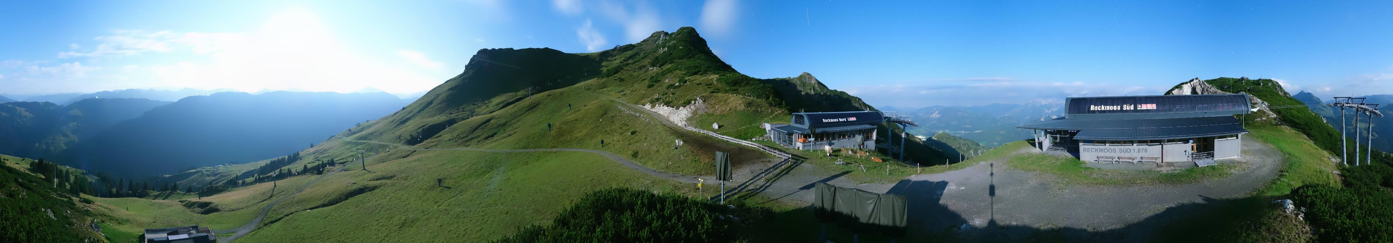 Archived image Webcam Top station Reckmoos lift