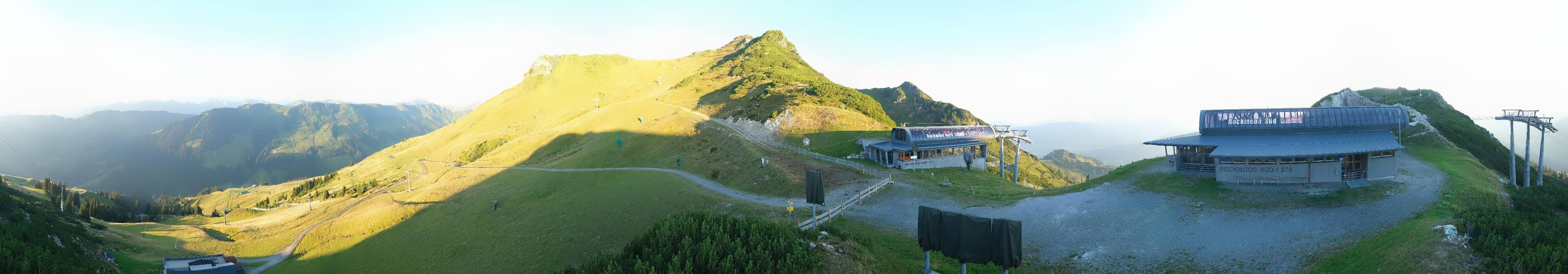 Archiv Foto Webcam Bergstation des Reckmoos-Sessellifts
