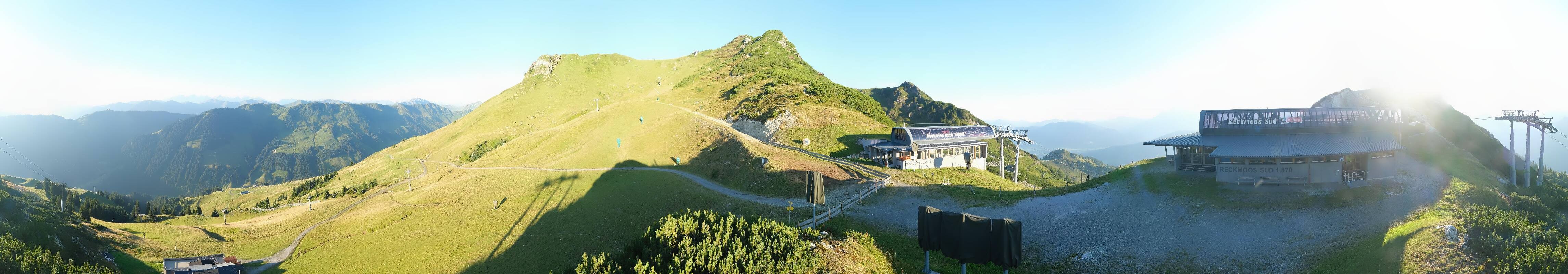 Archiv Foto Webcam Bergstation des Reckmoos-Sessellifts