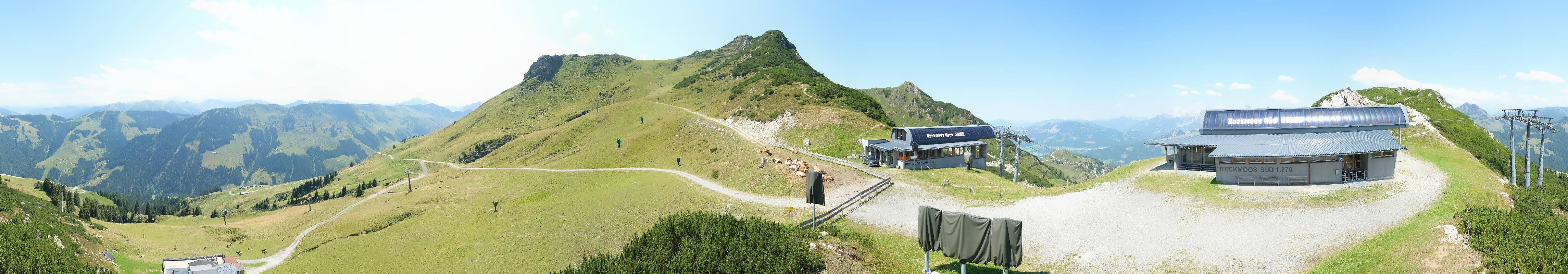 Archiv Foto Webcam Bergstation des Reckmoos-Sessellifts