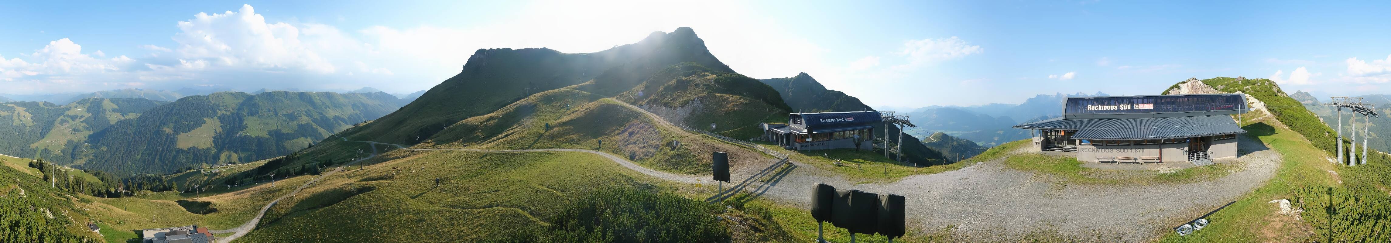 Archiv Foto Webcam Bergstation des Reckmoos-Sessellifts
