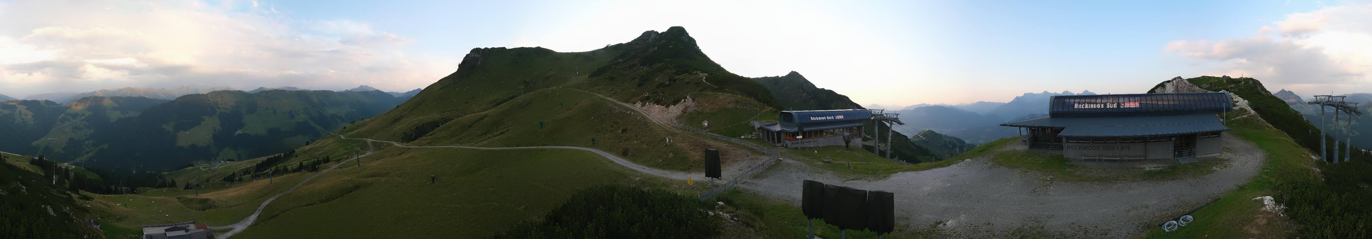 Archiv Foto Webcam Bergstation des Reckmoos-Sessellifts