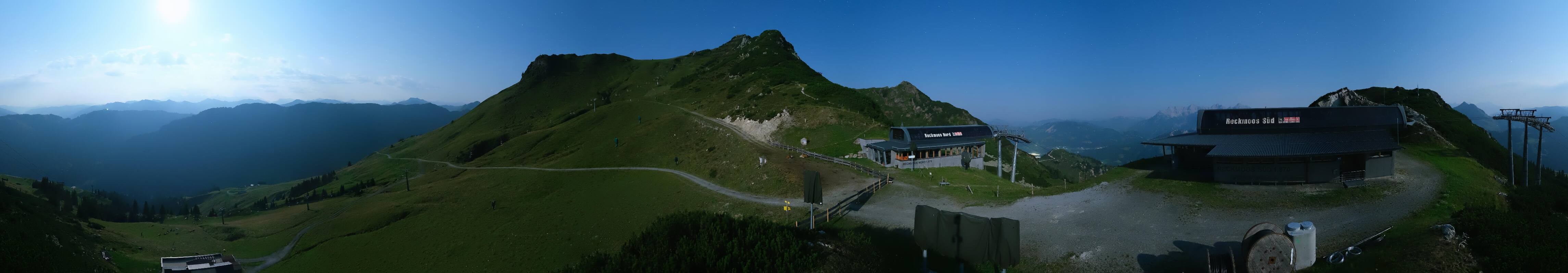 Archiv Foto Webcam Bergstation des Reckmoos-Sessellifts