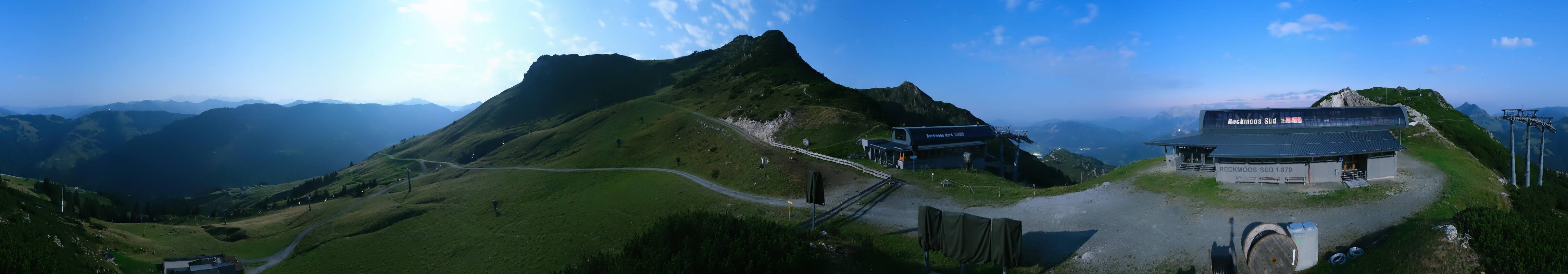 Archiv Foto Webcam Bergstation des Reckmoos-Sessellifts