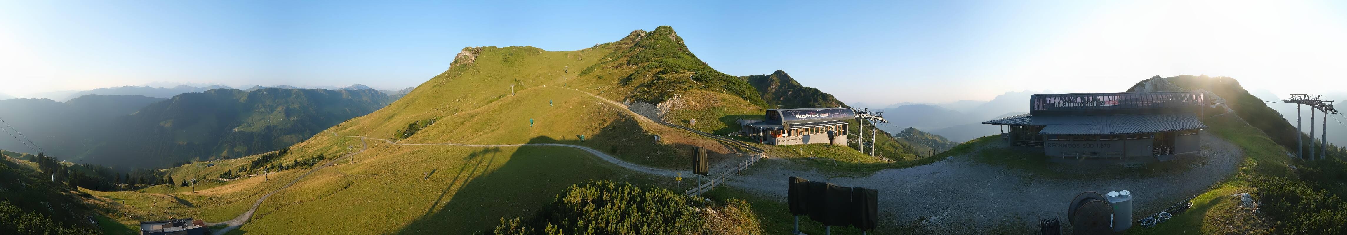 Archiv Foto Webcam Bergstation des Reckmoos-Sessellifts